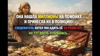 Нищая мать нашла на свалке состояние, но решила вернуть его. В полиции её ждал неожиданный поворот