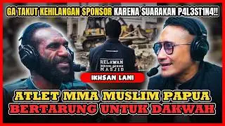 VIRAL!! Atlet MMA Muslim asal Papua Turun Langsung Jadi Relawan Bencana Aceh - Ikhsan Lani