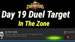 Day 19 Duel Target #mcoc ( In The Zone)
