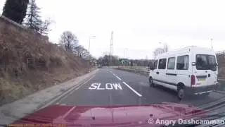 Idiot Drivers UK: Compilation 33. Angry Dashcamman.