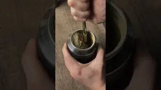 How to make yerba mate in a torpedo gourd🧉