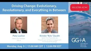 Driving Change: Evolutionary, Revolutionary, and Everything in Between