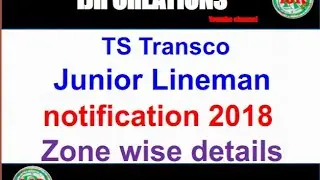tstransco junior lineman notification 2018
