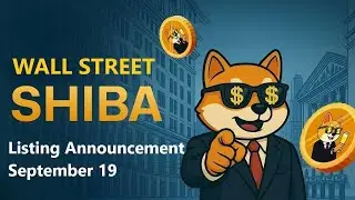 Wall Street Shiba - The Next Crypto Gem?? Presale Is Live ~ 5M$ Raised 🔥 🔥 🔥