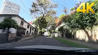 Bogot&aacute; by Car | 25-Minute Drive Through the City | 4K (No Talking)