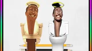 Skibidi Toilet How to draw 😇😇 Holy Toilet 🚽🚽