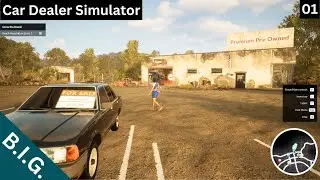 Car Dealer Simulator - Day 01 - Making money from Junk Cars