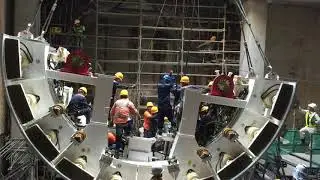 HCM metro line 1 TBM Assembly