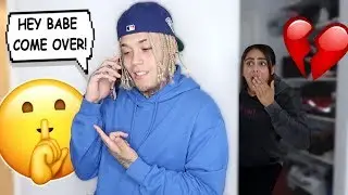 I Spent The Night In My Boyfriends House & He Had No Idea... (24 Hour Challenge)