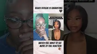 Black Fatigue Is Exhausting 🖤#BlackFatigue,#BlackMentalHealth,#EmotionalExhaustion,