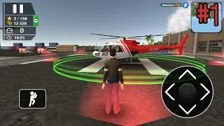 HFPS: Helicopter Flight Pilot Simulator - Car, Plane and Heli Drive  | episode 1- police car