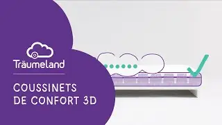 Coussinets de confort 3D | Disques de confort 3D | Matelas b&eacute;b&eacute; + matelas enfant | Tr&auml;umeland