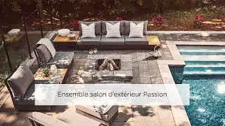 Ensemble salon d&rsquo;ext&eacute;rieur - Passion
