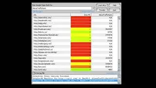 Website PR Checking with Alexa Traffic Rank using GSA PR Emulator