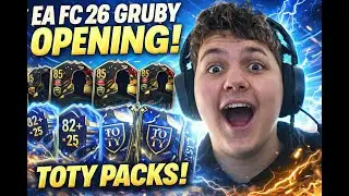 TOTY SZALAŁO?! OPENING PODCZAS TOTY 82+X25 + INFO PACZKI | EA FC 26