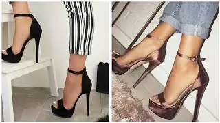 Amazing collection of platform high heels #for ladies