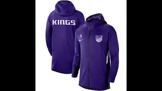 NBA Hoodie Mens Sacramento Kings Nike 2020