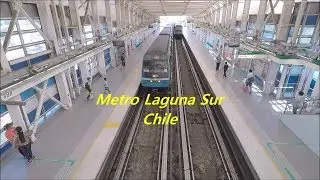 Metro Laguna Sur in Santiago, Chile