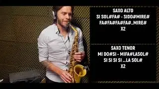 TUTORIAL SAX 🎷 - DON'T START NOW - DUA LIPA 🎷 (ALTO AND TENOR)