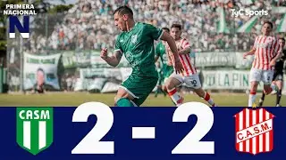 San Miguel 2-2 San Martín (T) | Primera Nacional | Fecha 34 (Zona A)