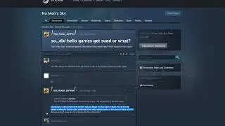 love the steam forums