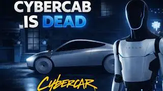 Срочная новость: Cybercab от Tesla мертв &mdash; Cybercar представлен как платформа для роботакси.