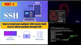 How to install and configure SSH and Access client  machine #linux #linuxtraining #linuxtips #SSH