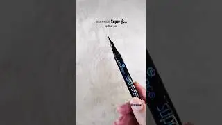 essence super fine eyeliner pen #viral #shorts
