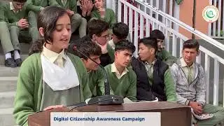 Digital Citizenship Awareness Campaign in Mehnaz Fatima School  Gilgit Baltistan Pakistan