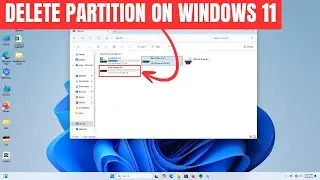 How To Delete a Partition One Windows 11 | delete New Volume Drive On PC