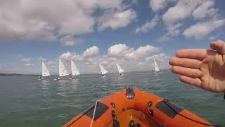 Beraing away downwind Laser Masters Session 13/05/2018