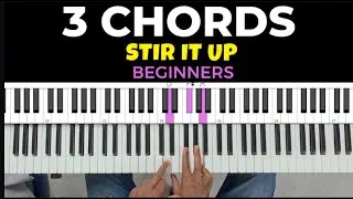 Use 3 Chords To Play Stir It Up | Bob Marley | Beginners