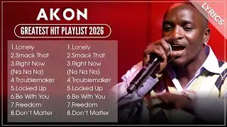 AKON Full Hits Songs Collection Album 2026 | AKON Best Songs Playlist 2026