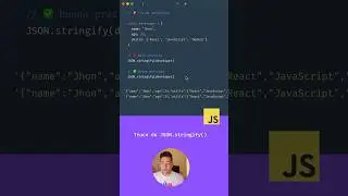 😱 Truco de JSON.stringify() que debes conocer.  #dev #programacion #tips #javascript #productivity