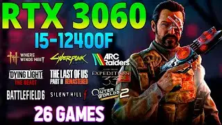 RTX 3060 + i5-12400F : 26 Game Test (Early 2026) &ndash; RTX 3060 Gaming at 1080p