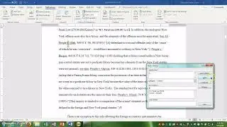 Appellate Brief Formatting: Generating a Table of Authorities