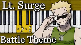 I created a HEAVY METAL battle theme for Lt. Surge!