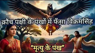 मृत्यु के पंख - क्रौंच पक्षी के पंखों में फँसा विक्रमसिंह