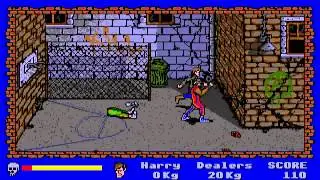 ATARI ST operation cleanstreets CLEAN STREETS AKA MANHATTAN DEALERS SILMARILS 1989 Automation 168
