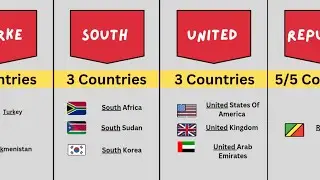 Comparison:-How Many Countries Have The Same Word