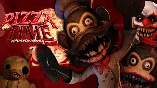 Pizza Time with Murder Monkeys -  Indie Horror Game [Dark Deception Fan game]