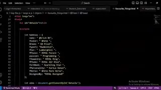 How to Use Objects in Array in Html, Css and JavaScript #coding #htmlcss #javascript