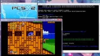 Sonic the Hedgehog 2 in PCSX2 with PGEN