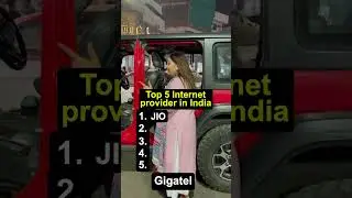 Top 5 internet providers in India | Anurag Aggarwal | #ytshorts | #top5 | #youtubeshorts