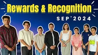 Life is Too short to Avoid Risk / Monthly Rewards & Recognition Ceremony Sep'24/ english speaking