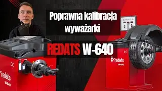 Redats W-640 &ndash; Pełna Kalibracja Wyważarki | Odległość, szerokość, średnica, czujniki niedoważenia