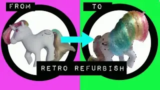 Retro Refirb: Moonstone! Pony MLP Toy Repair