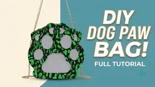 This Cute Paw was a Nightmare to Sew || Making a Paw Print Bag from Ankara || 30 Days of Weird Bags