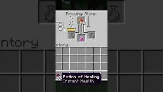 How to make a potion of instant health in Minecraft