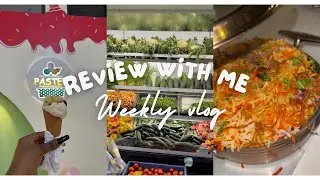 WEEKLY VLG: 3 Restaurant reviews , first time in gym, fruits from CYIZERE, new ice cream place😊